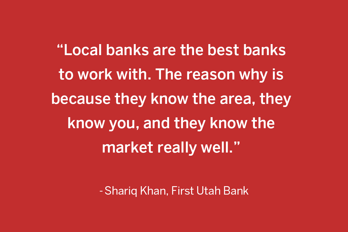 Shariq Khan, First Utah Bank