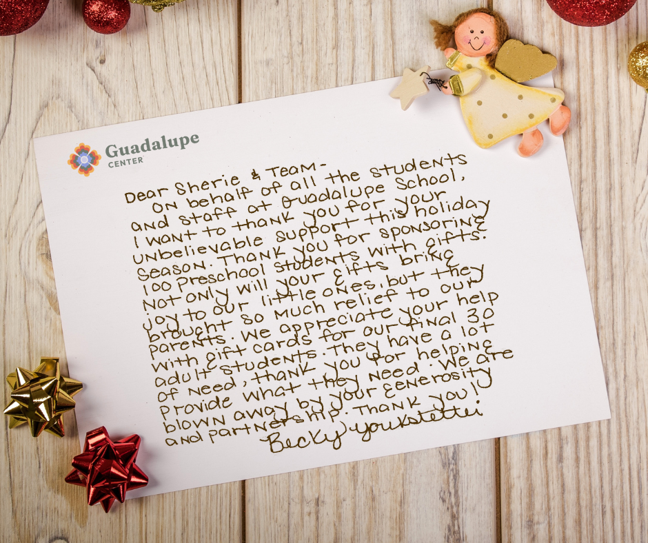 Letter from Guadalupe